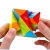 YUNTENG Cube Twist 3x3 Stickerelss Speed Cube Vivid Color Magic