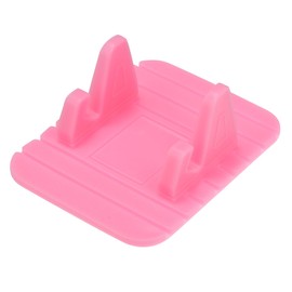 X AUTOHAUX Car Phone Holder Anti-slip Dashboard Phone GPS Mounting Mat Pink