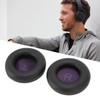 Headphone Ear Pads Comfortable Protein Leather Noise Isolating Earpad Covers