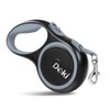 DOKI Retractable Dog Lead, 5m/16FT Reflective Strong Nylon Tape Ribbon