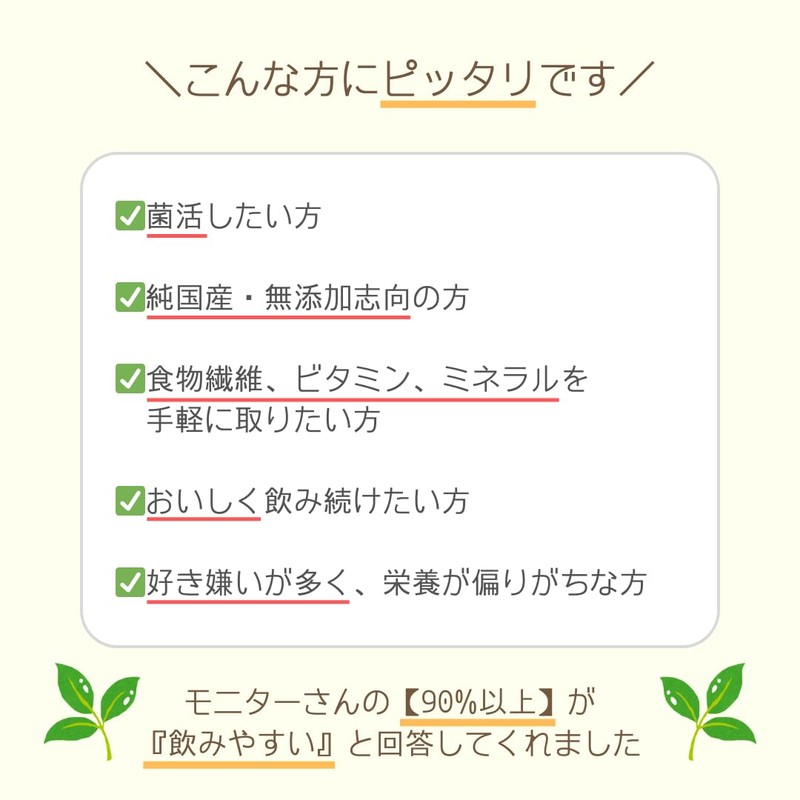 SALBEL 【菌活サポート】 酪酸菌入り 青汁 粉末 30包 九州産 大麦若葉 香料 着色料