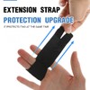 EODKSE 2 x Adjustable Trigger Finger Splints - Breathable Finger