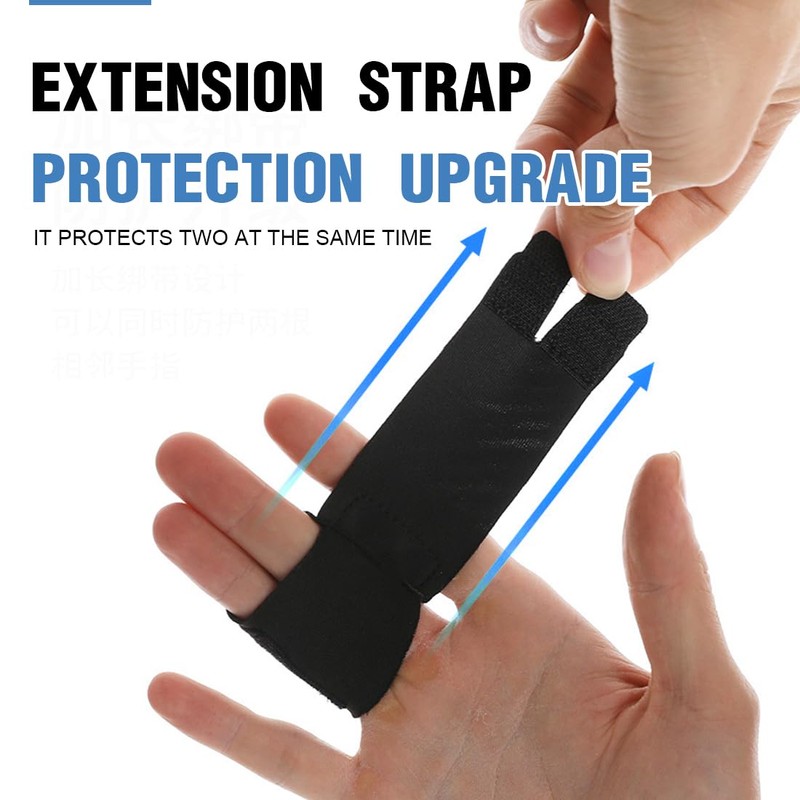 EODKSE 2 x Adjustable Trigger Finger Splints - Breathable Finger