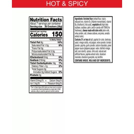 Cheez-It 〽️ New Cheez-It DUOZ Sharp Cheddar & Parmesan Cheese Baked Crackers 12.4oz