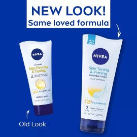 NIVEA Skin Firming and Toning Body Gel-Cream with Q10, 6.7 Oz Tube