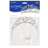 Glittered Metal Tiara -16th