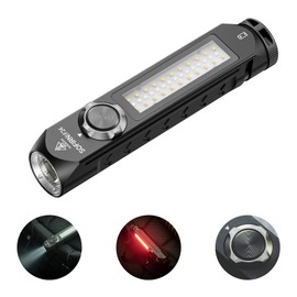 Rechargeable Flashlights High Lumens, Sofirn IF24 Emergency Flashlights for Home, Powerful Flashlights, 2000LM EDC Flashlight with COB RGB Light, Magnetic Flash Light, Led Handheld Flashlights