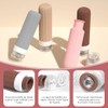 Set 3 Botellas de Viaje Silicona 70ml,Envases Herméticos.