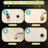 Insert Nuts Zinc Alloy Hex Nuts Hex Drive Head Nuts
