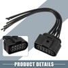 A ABSOPRO Taillight License Plate Lamp Light Wiring Socket Adapter