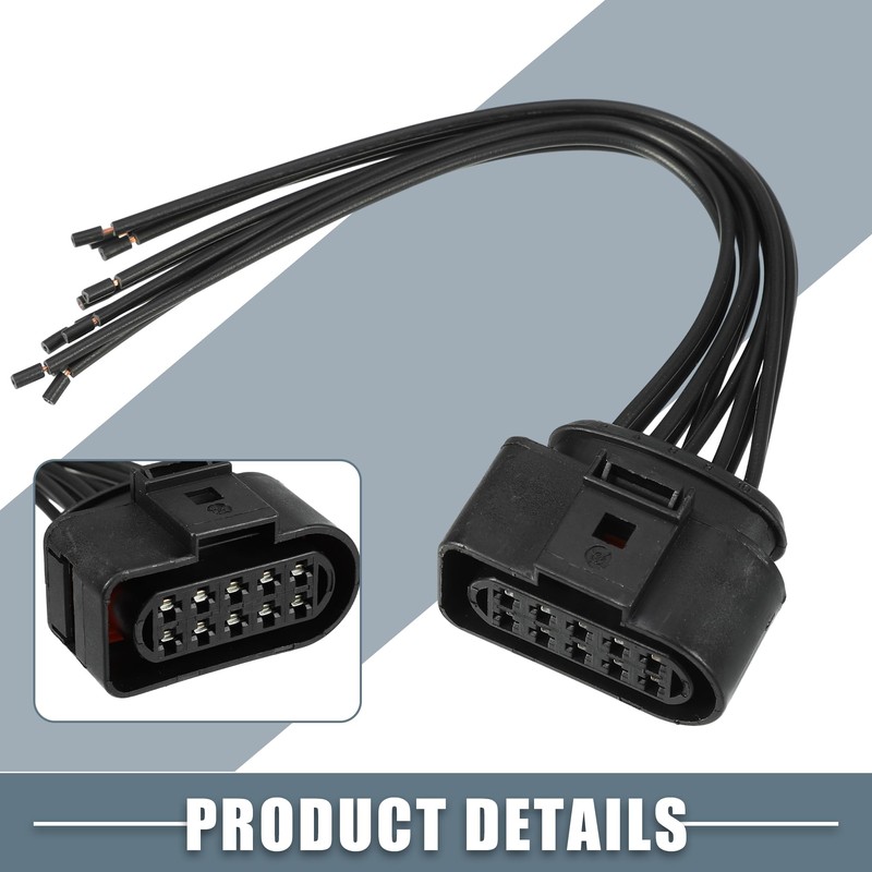 A ABSOPRO Taillight License Plate Lamp Light Wiring Socket Adapter
