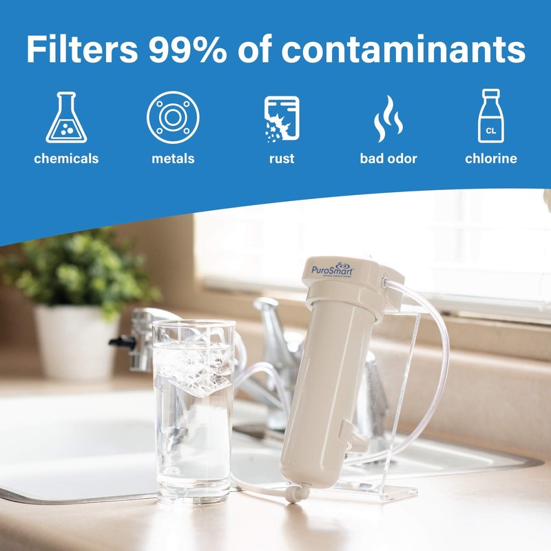 PuroSmart High Flow RO System, Counter Top Home Water Treatment