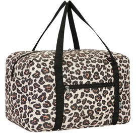 Wandf Cabin Hand Luggage Bag, Small Foldable Bag for Aeroplane Travel, 40 x 20 x 25 cm, Sports Bag, Hospital Bag, Weekender Bag