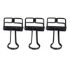 80Pcs Hollow Binder Clips 0.7in Sturdy Metal Hollow Out Strong