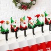 Christmas Stocking Holders for Mantle, Gnome Stocking Holders for Mantle