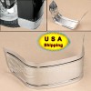 Unbranded Chrome Front Fender Trim Skirt Flame for Harley Road