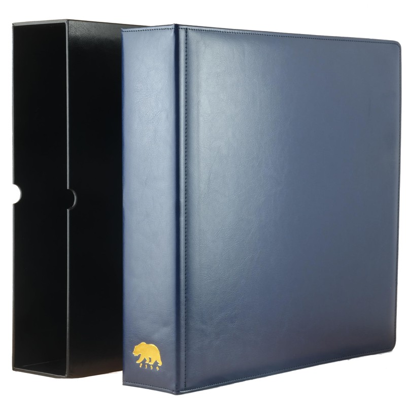 Ursae Minoris Estate Library Deluxe 4 Q-Ring Large Format Binder