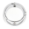 5.75in Round Headlight Mounting Bracket Stable Firmly Fixed Iron Universal
