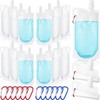 Maxdot 12 Pack 1L Collapsible Travel Water Bottles with Clip