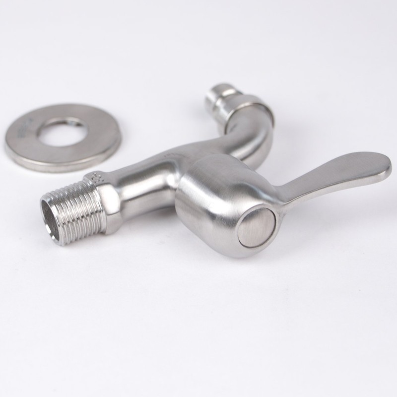 Tap Cast Stainless Steel 304 Outlet Tap Tap 1/2 Inch