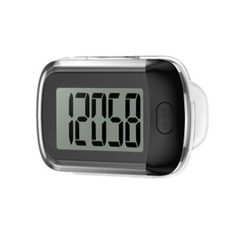 Ankilo 3D Walking Pedometer Wear Clip and Neck Strap Simple Pedometer for Walking with Large Digital Display LCD Display Small Size Simple Black