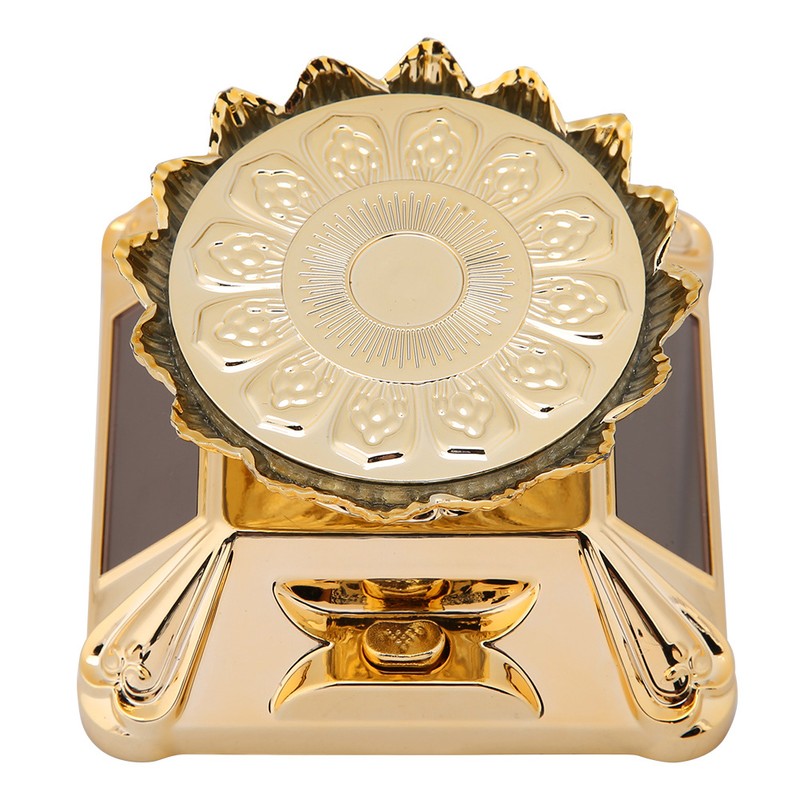 Solar Showcase 360 Rotating Turntable Watch Phone Jewelry Ring Display