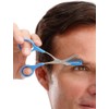 Eyebrow Scissors With Non Slip Finger Grips