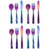 CHILLOUT LIFE 12 Piece Stainless Steel Kids Silverware Set -