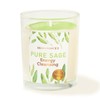 Magnificent 101 Pure Sage Energy Cleansing Aromatherapy Glass Candle for