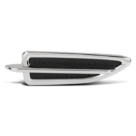 LQI Fender Vent Insert Molding Trim Right Passenger Side Compatible with Ford Escape 2013-2015 FO1267100, CJ5Z16228AB Chrome Moulding