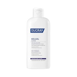 DUCRAY, Kelual Elution Shampoo Reequilibrante, Alternancia Anticaspa, Con Piroctona Olamina y Vitamina B5, 200ml