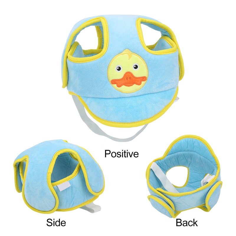 Toddler Head Protector Breathable AntiCollision Baby Safety Head Cap Helmet(Blue
