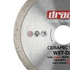DRAAK Ceramic 115 mm Diamond Cutting Disc Wet & Dry