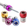 ArtisanShow 4PCS Screwdriver Head Magnetic Ring, Universal 1/4 inch 6.35mm