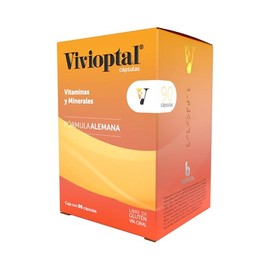 Bomuca - Vivioptal 90 Cápsulas, Vitaminas y Minerales, Libre de Gluten, Formula Alemana