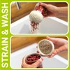 SIFTR (GREEN) Nesting Can Strainer Mini Colander Set - Space