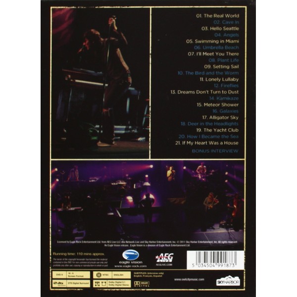 Live From Los Angeles [DVD] [2012] [NTSC] by Owl City [DVD]