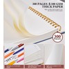 Spiral Notebook Journal 8.5” x 11”, 300 Pages Hardcover Leather