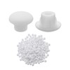 Bluecell Pack of 300pcs 5mm / 3/16" Plastic Hole Plug
