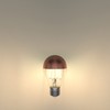 ledscom.de E27 Reflector Rose Gold LED Filament Light, 839 lm,