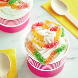 Kervan Sour Gummy Worms 5 lb. - Sour Gummy Worms