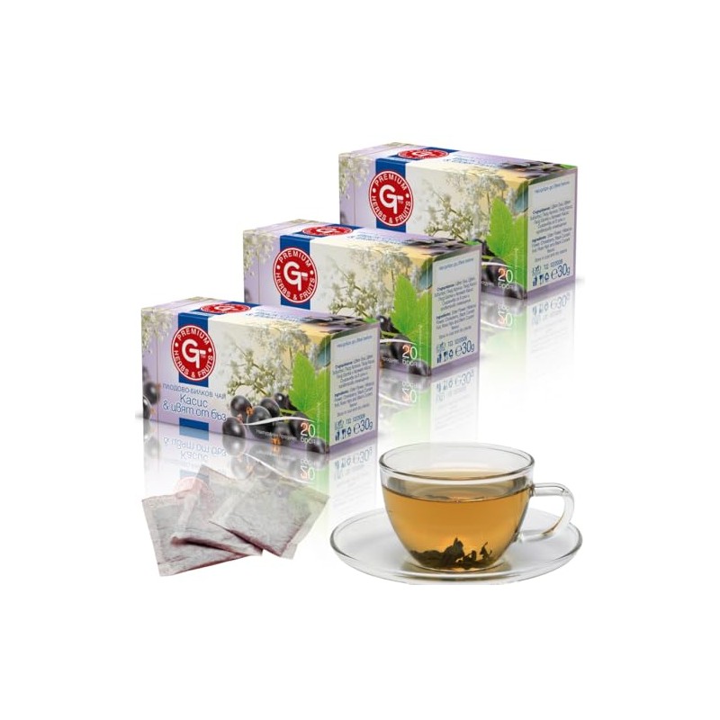 Premium GT Fruit & Herbal Infusion - Black Currant &