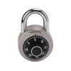 Dial Combination Lock Heat Treatment Hardened Steel Security Waterproof for
