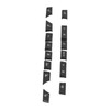 Air Conditioning Panel Buttons A/C Heater Switch Cap 61319313924 Replacement