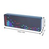 Real Time Music Visualizer RGB LED Spectrum Analysis 16 x