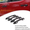 Lcojicep ABS Exterior Door Handle Protector Trim Frame Cover Compatible
