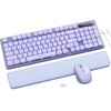 Wireless Keyboard and Mouse Combo - 9 Backlit Effects, Wrist