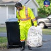 Fuxury 40-45 Gallon Trash Bags Medium Duty, 125 Count Garbage