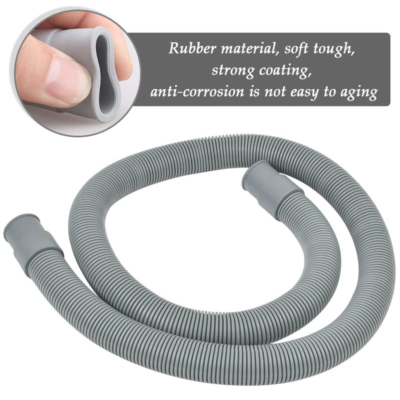 1m Long Drain Hose Extension Pipe Kit for Washing Machine