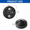 aiyraa Universal Bicycle Stem Top Cap Computer Mount, for Garmin